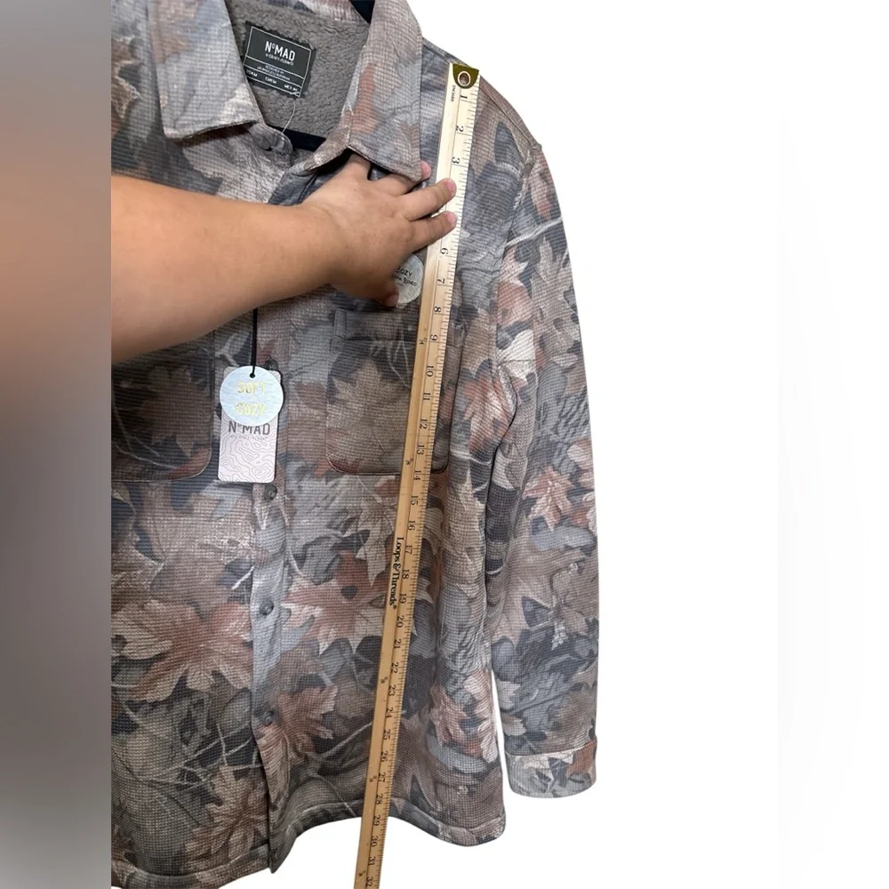 NoMAD Burton Camo Sherpa,Size M,100% Polyester,NWT